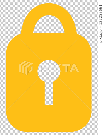 Padlock/lock icon illustration Padlock/lock icon illustration 122258661
