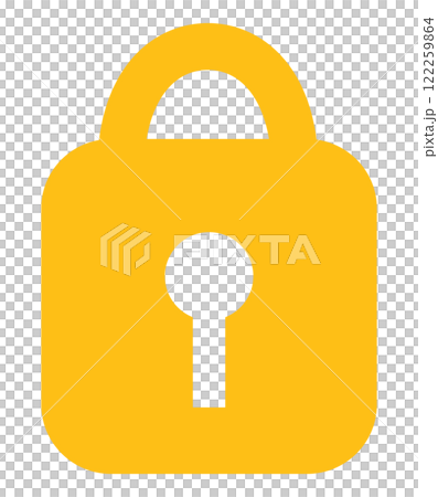 Padlock/lock icon illustration Padlock/lock icon illustration 122259864