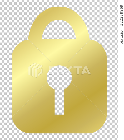 Padlock/lock icon illustration Padlock/lock icon illustration 122259869