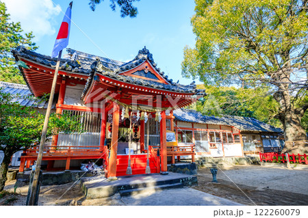 冬の八幡奈多宮　大分県杵築市 122260079