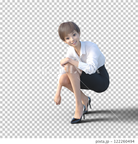Woman posing Woman posing 122260494