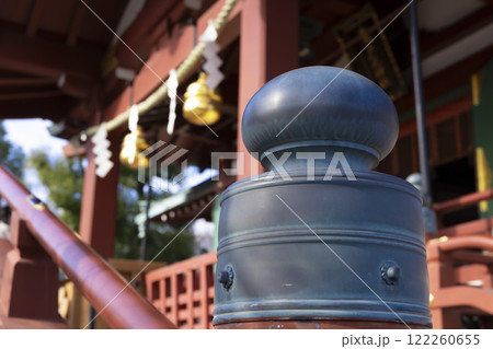 亀戸天神社の擬宝珠【神社イメージ】 亀戸天神社の擬宝珠【神社イメージ】 122260655