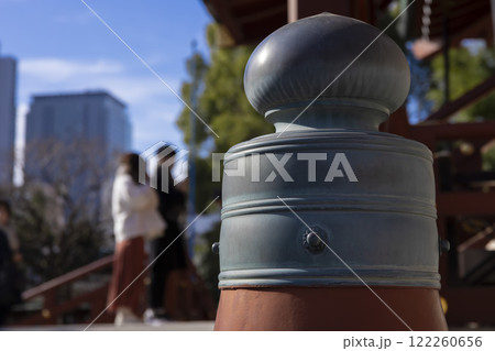 亀戸天神社の擬宝珠【神社イメージ】 122260656