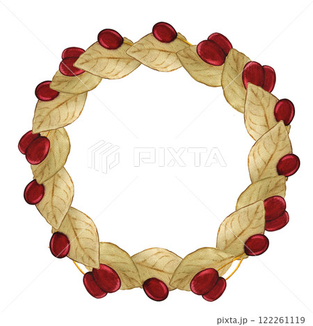 branch red dogwood berry branch red dogwood berry 122261119