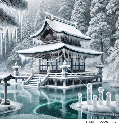 光と雪が織りなす、日本の冬の絶景 光と雪が織りなす、日本の冬の絶景 122261173