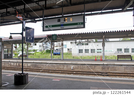 遠野駅　JR遠野駅　とおの　Tono　Folkloro　フォルクローロ：民話　東北の駅百選 122261544