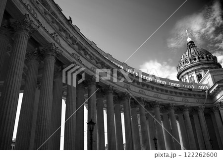 Saint Petersburg. Black and white photo 122262600