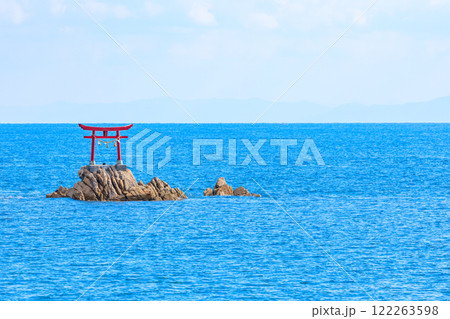 冬の八幡奈多宮　市杵島　大分県杵築市 122263598