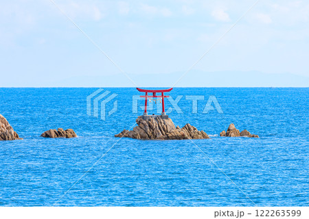 冬の八幡奈多宮　市杵島　大分県杵築市 122263599