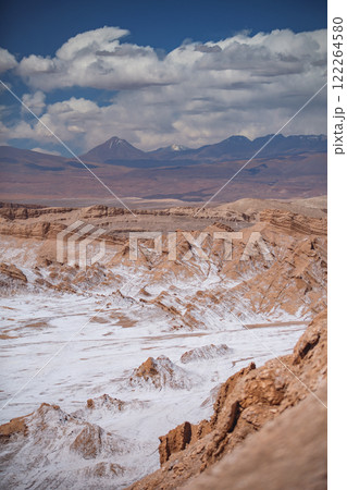 Winter and snow in the Atacama Desert in Chile Winter and snow in the Atacama Desert in Chile 122264580