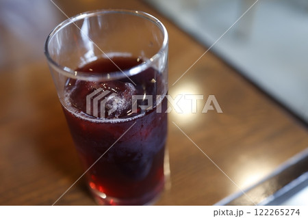 ぶどうジュース　ソフトドリンク 122265274