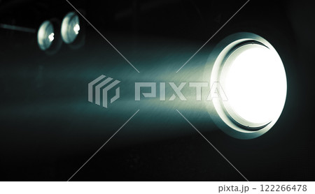 professional studio lighting equipment for filming shows. 122266478