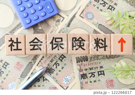 社会保険料の上昇に関するイメージ 122266817