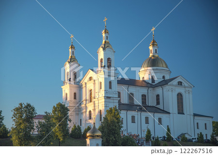 Holy Dormition Cathedral in the center of Vitebsk. Holy Dormition Cathedral in the center of Vitebsk. 122267516