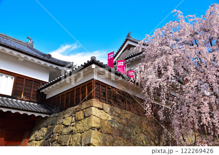 春　桜　上田城　北櫓 122269426