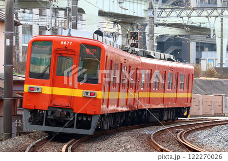 ［TS］東武亀戸線8000系電車（リバイバル塗装-赤色） 122270026