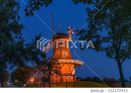 eastern frisia at the north sea in germany 122272413