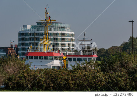 eastern frisia at the north sea in germany 122272490