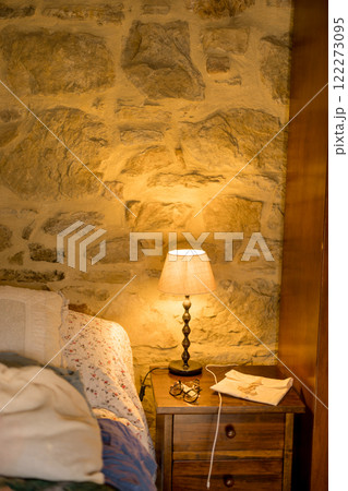Cozy Rustic Bedroom Corner Cozy Rustic Bedroom Corner 122273095