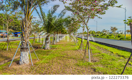 Suburban highway. 122273376
