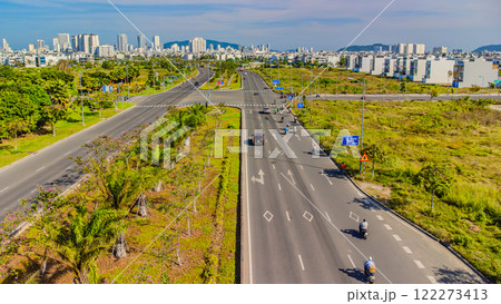 Suburban highway. 122273413