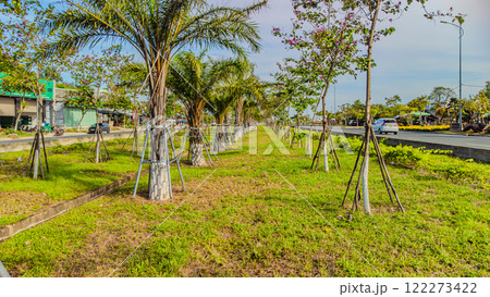 Suburban highway. 122273422