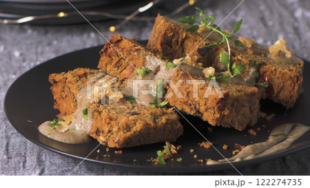 Christmas lentils loaf 122274735