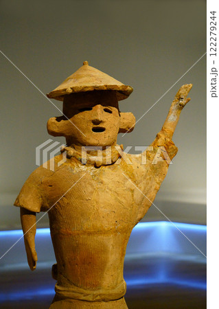 7543　埴輪　馬子 122279244