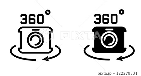 Camera icon design template 122279531