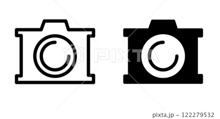 Camera icon design template 122279532