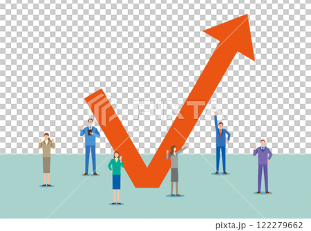 V-shaped recovery and people 122279662