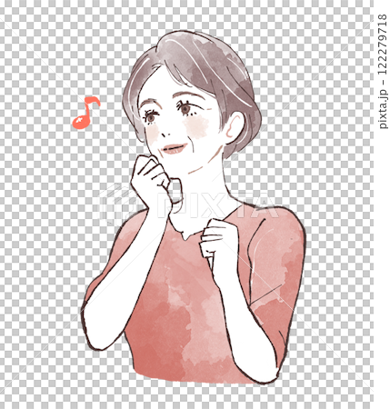 わくわくする女性 わくわくする女性 122279718