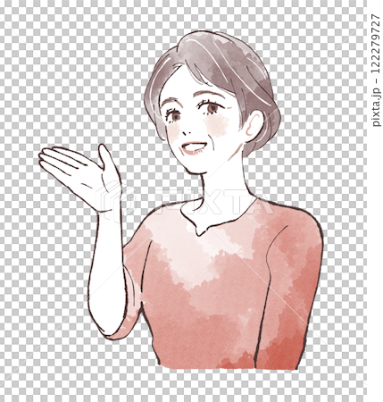 指導的女性 122279727