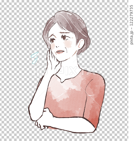 Women worried 122279735