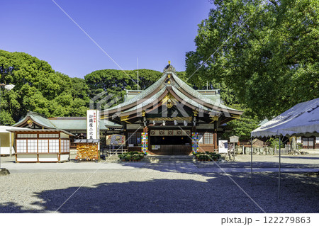真清田神社　拝殿　愛知県一宮市 122279863