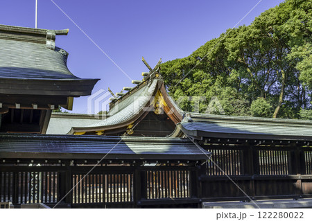 真清田神社　御本殿　愛知県一宮市 122280022