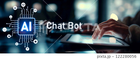 Human interact with AI artificial intelligence brain process generative AI EIDE 122280056
