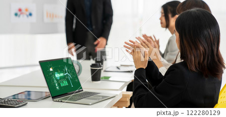 Computer Software Leading the Way in Green Business and Sustainable brisk 122280129