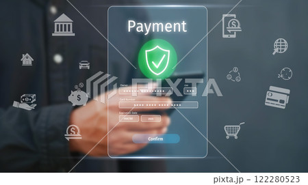 Secure Online Payment Transactions Ensuring Business Continuity FaaS 122280523