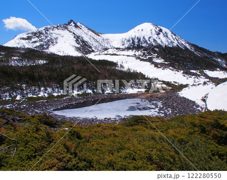 残雪の北八ヶ岳･天狗岳 122280550