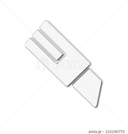 Cutter icon design template 122280755