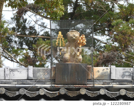 赤山禅院 鬼門除けの猿(拝殿) 赤山禅院 鬼門除けの猿(拝殿) 122280987