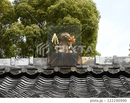 赤山禅院 鬼門除けの猿(拝殿) 赤山禅院 鬼門除けの猿(拝殿) 122280990