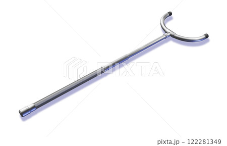 さすまた　(刺股：man catcher)　白バック 122281349