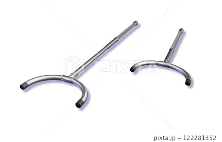 さすまた　(刺股：man catcher)　白バック 122281352