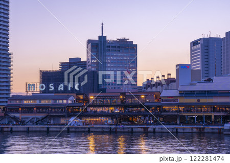 神戸 ハーバーランドの夕景 神戸 ハーバーランドの夕景 122281474