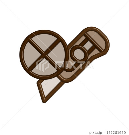 Cutter icon design template Cutter icon design template 122281630
