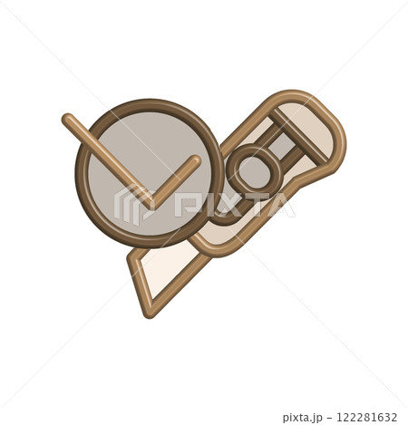 Cutter icon design template 122281632