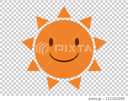 Smiling simple sun Smiling simple sun 122282094