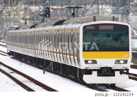 ［JB］雪の総武線各駅停車E231系500番台 122282224